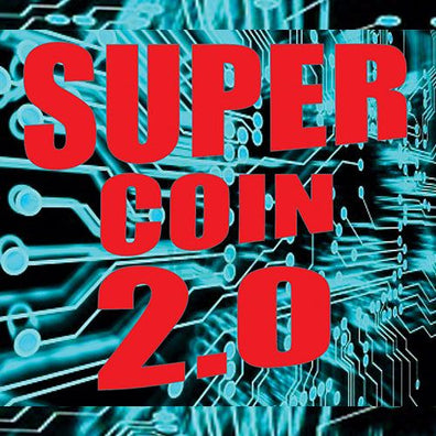 SUPER COIN 2.0 (Gimmicks and Online Instructions) by Mago Flash -Trick